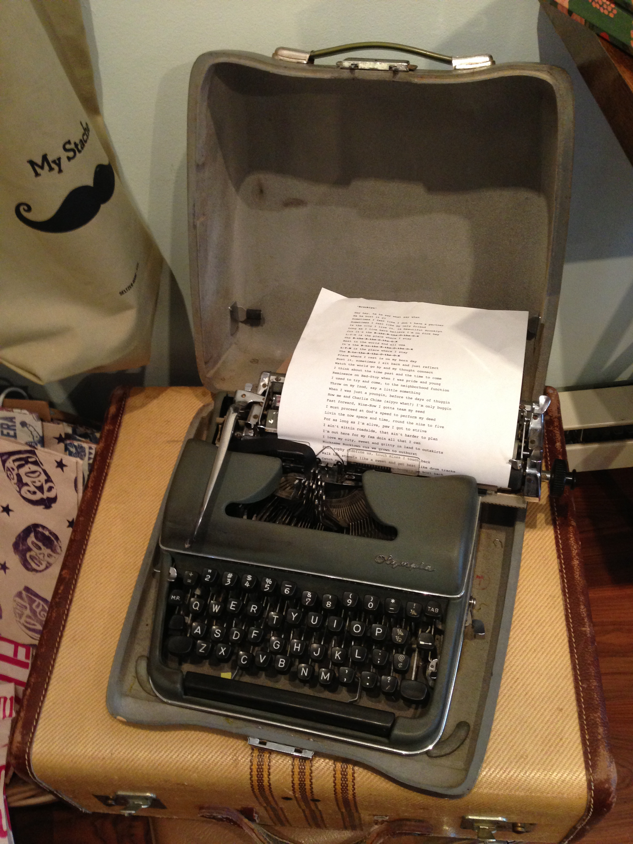 Typewriter Musings