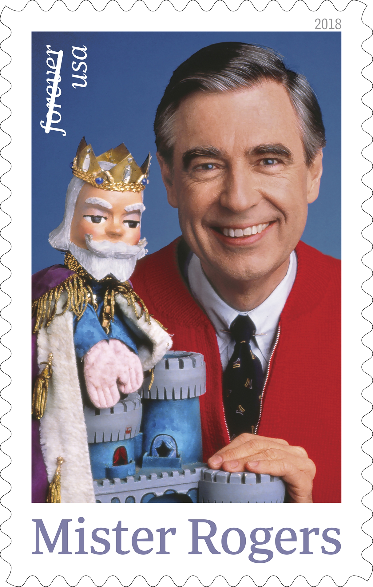 USPS Releases Mister Rogers Forever Stamp