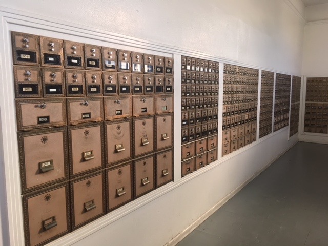 Post Office Boxes by Kay Roberts
